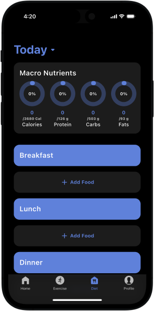 Nutrition Tracking
